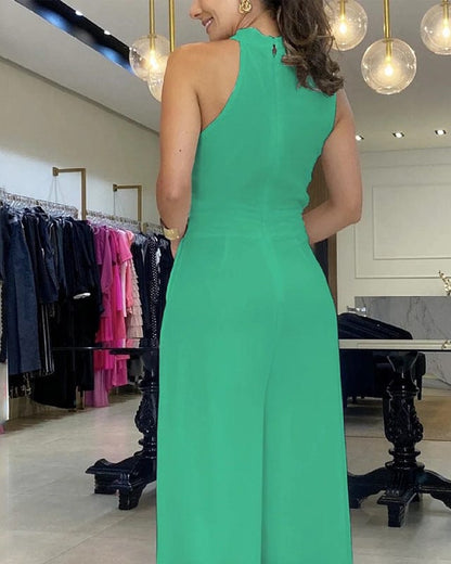 combinaison à jambes larges