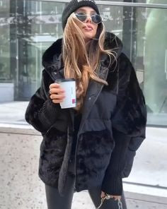 Veste Hiver Texturée – Douceur Premium