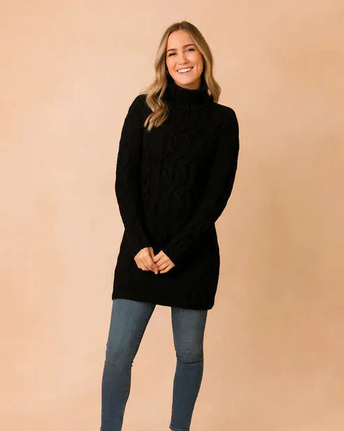 Veste chaude pour femme en laine de haute qualité.