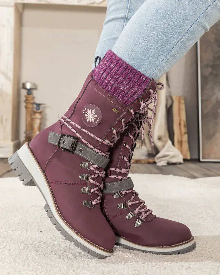 Bottes de neige chaudes et imperméables pour femmes