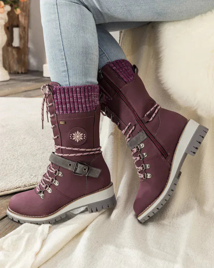 Bottes de neige chaudes et imperméables pour femmes
