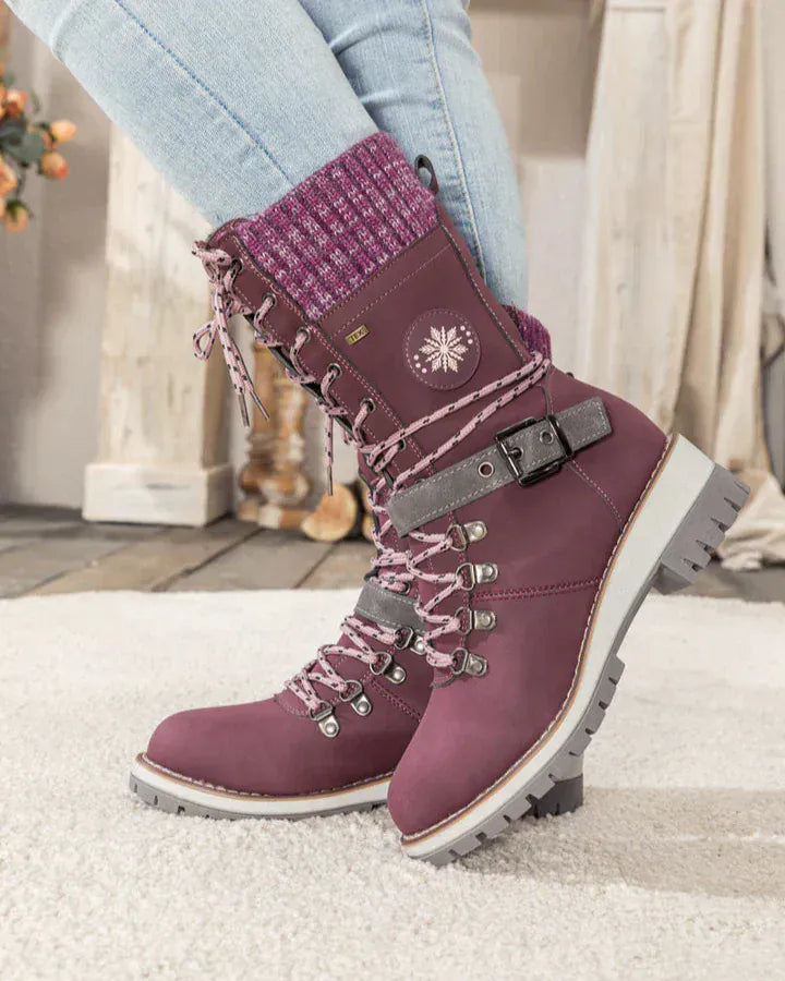Bottes de neige chaudes et imperméables pour femmes