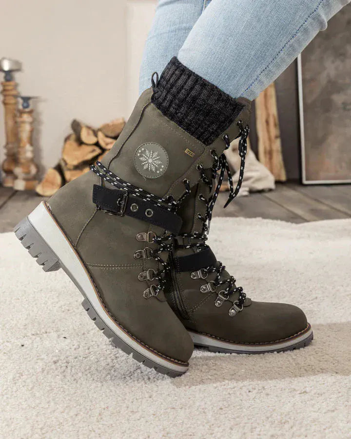 Bottes de neige chaudes et imperméables pour femmes