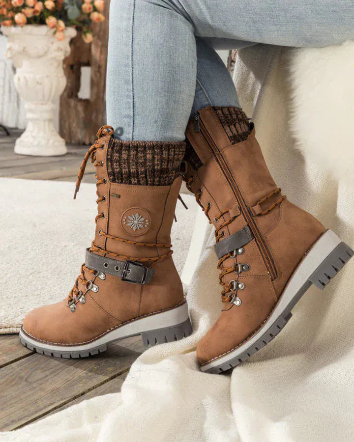 Bottes de neige chaudes et imperméables pour femmes