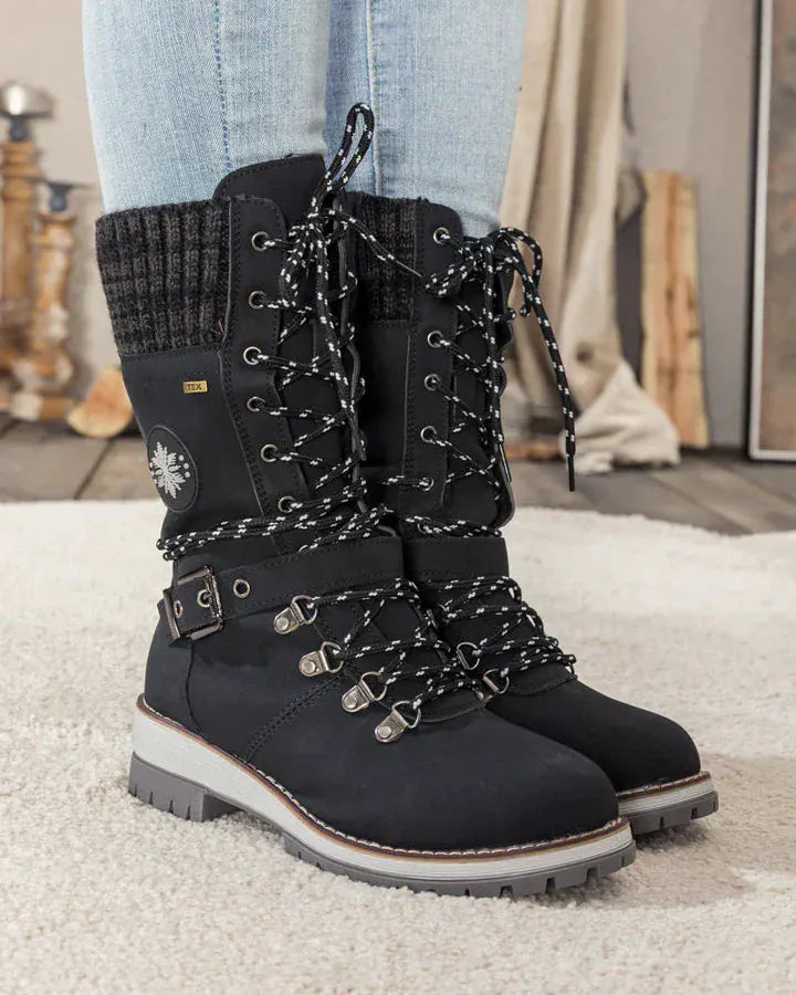Bottes de neige chaudes et imperméables pour femmes