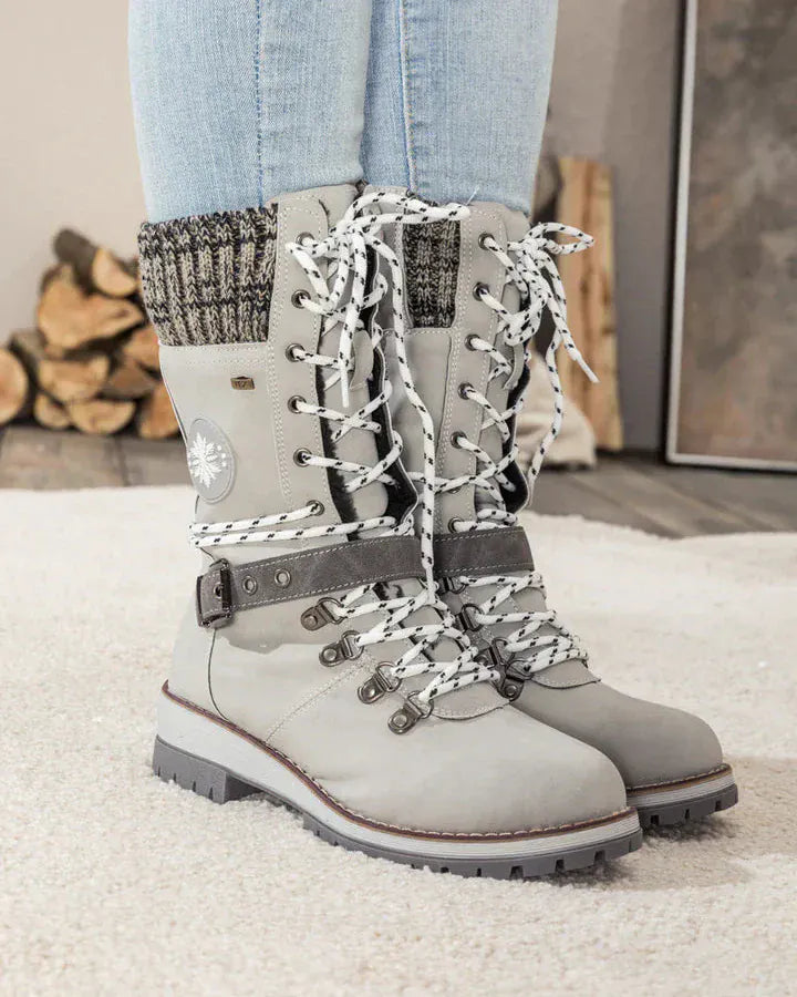 Bottes de neige chaudes et imperméables pour femmes