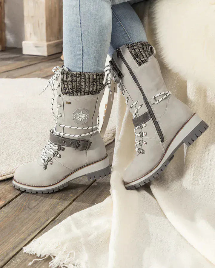 Bottes de neige chaudes et imperméables pour femmes