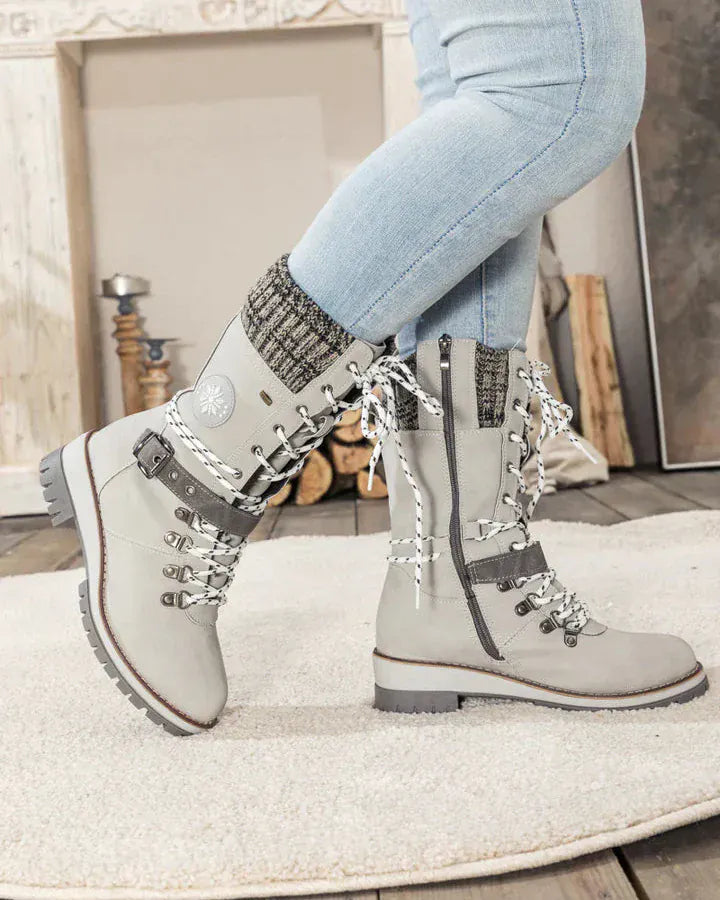 Bottes de neige chaudes et imperméables pour femmes