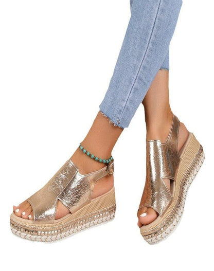 sandale d'été brillante