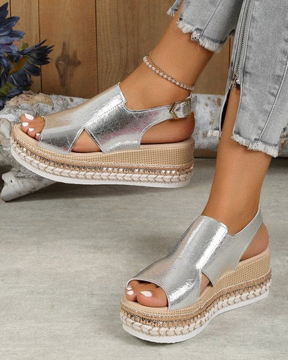 sandale d'été brillante