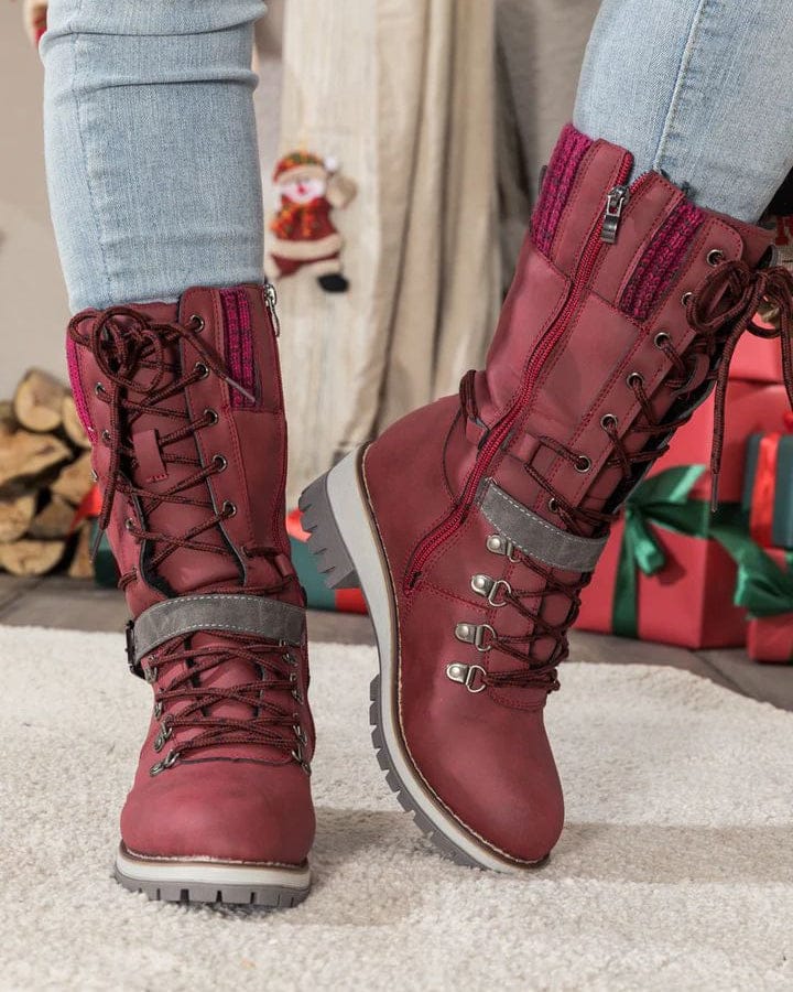 Bottes de neige chaudes et imperméables pour femmes