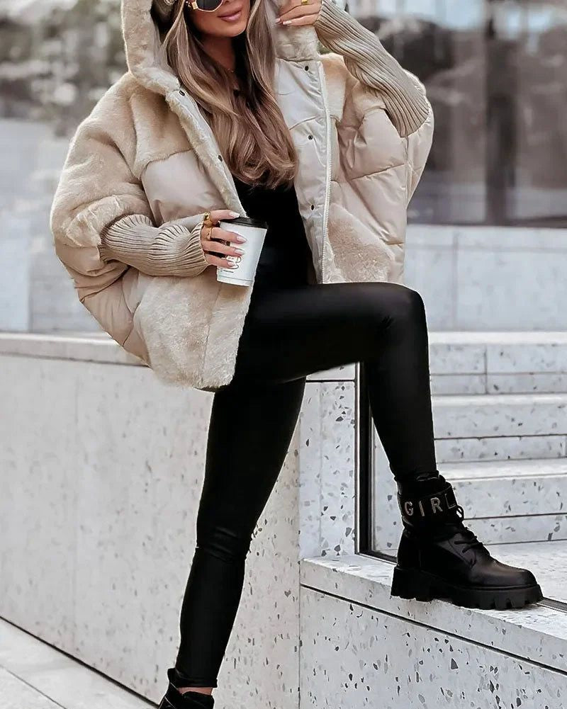 Veste Hiver Texturée – Douceur Premium