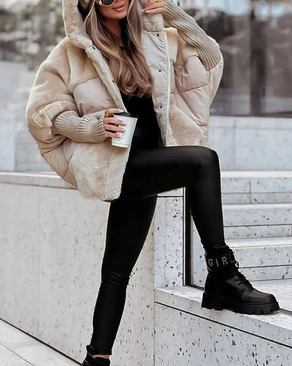 Veste Hiver Texturée – Douceur Premium