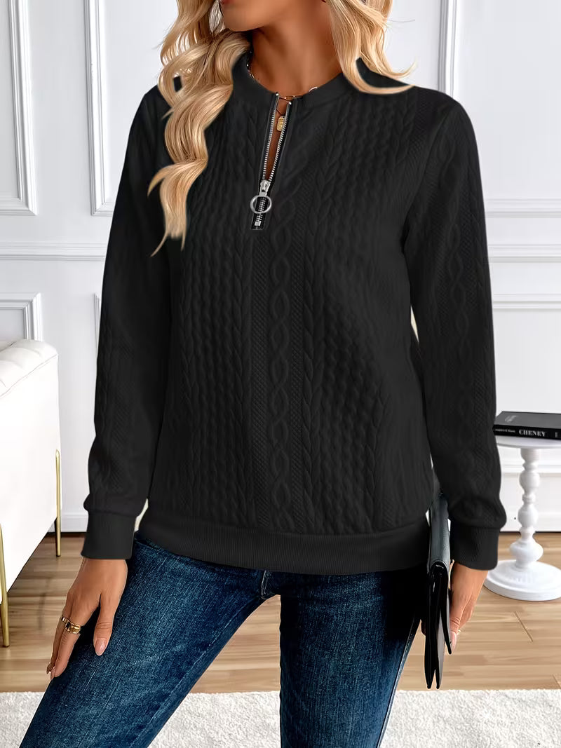 Amy | Pull à fermeture éclair