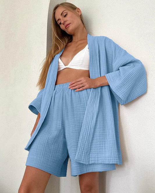 Ensemble de gaze double couche