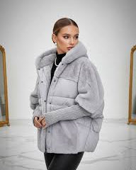 Veste Hiver Texturée – Douceur Premium